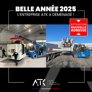 Affiche nouveaux locaux ATK à Tullins